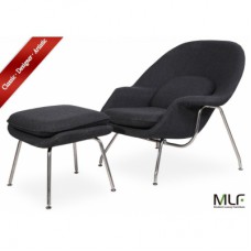 MLF Eero Saarinen Womb Chair & Ottoman